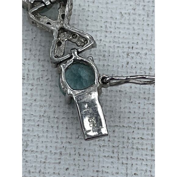 Victoria Townsend Signed Topaz Tennis Bracelet - Picture 5 of 6